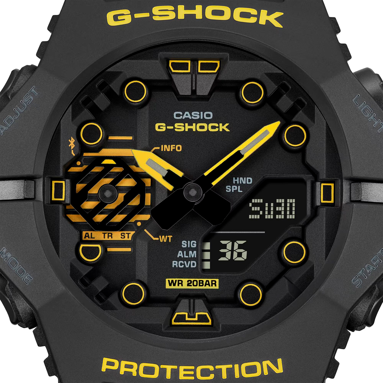 Reloj G-SHOCK GA-B001CY-1A Carbono/Resina Hombre Negro