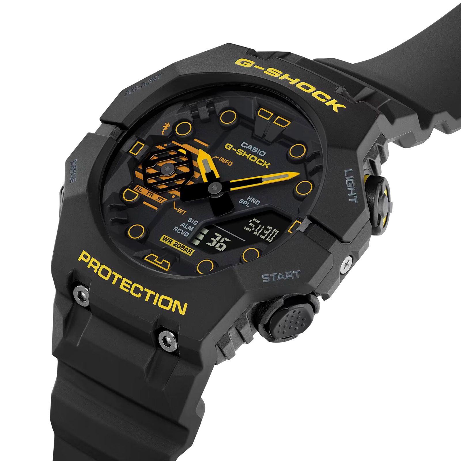 Reloj G-SHOCK GA-B001CY-1A Carbono/Resina Hombre Negro