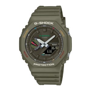 Reloj G-SHOCK GA-B2100FC-3A Carbono/Resina Hombre Verde