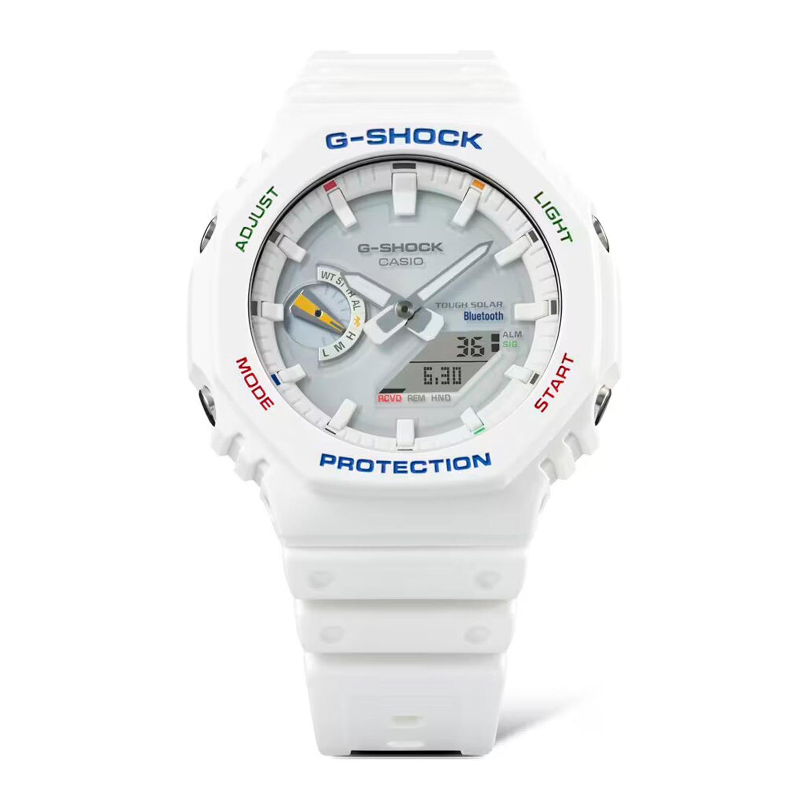 Reloj G-SHOCK GA-B2100FC-7A Carbono/Resina Hombre Blanco