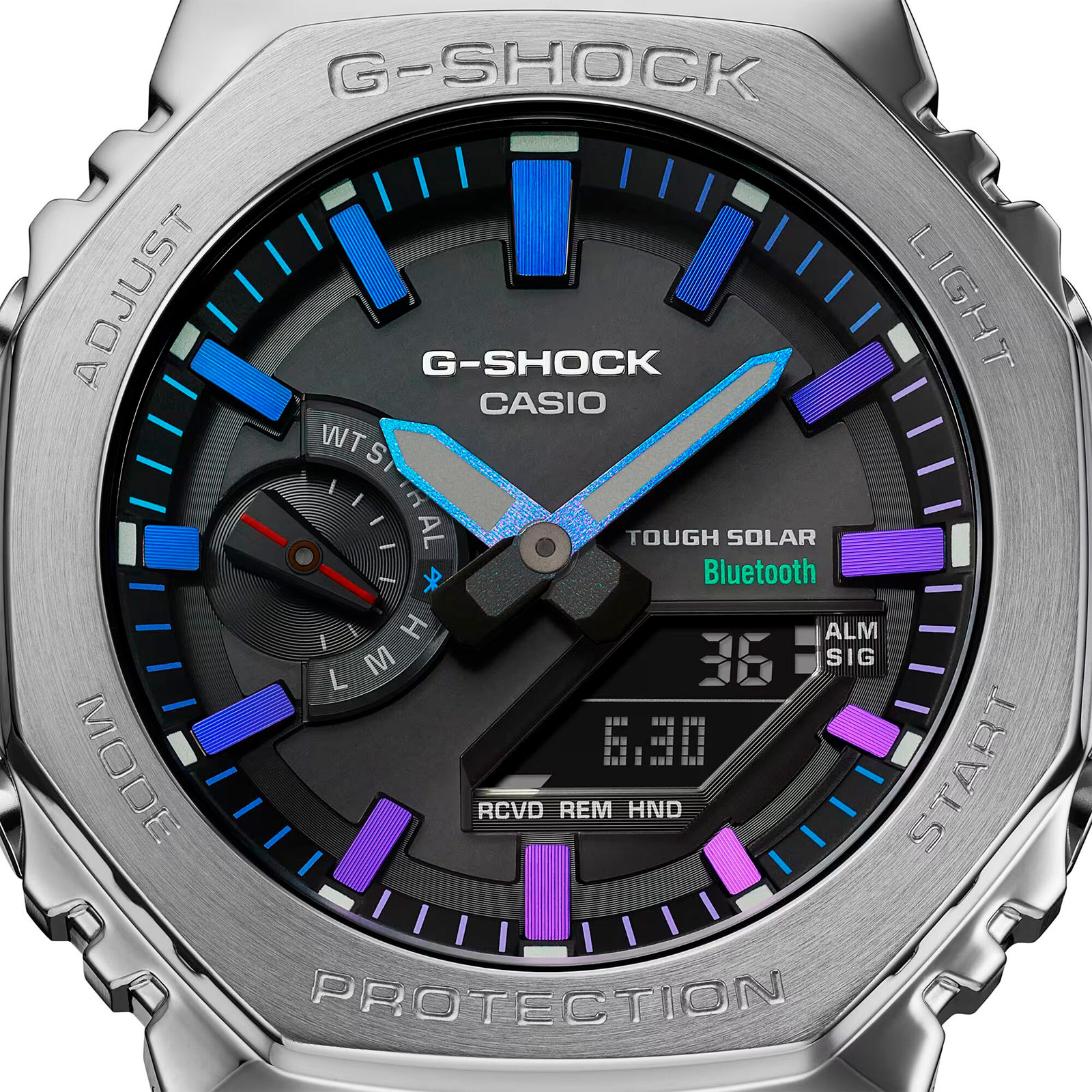 Reloj G-SHOCK GM-B2100PC-1A Acero Hombre Plateado
