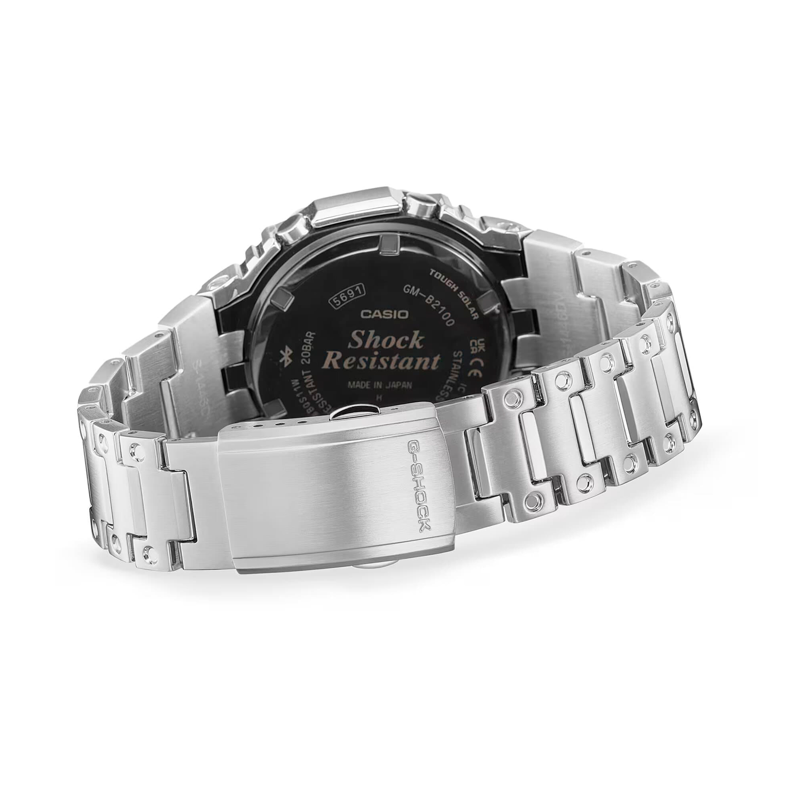 Reloj G-SHOCK GM-B2100PC-1A Acero Hombre Plateado