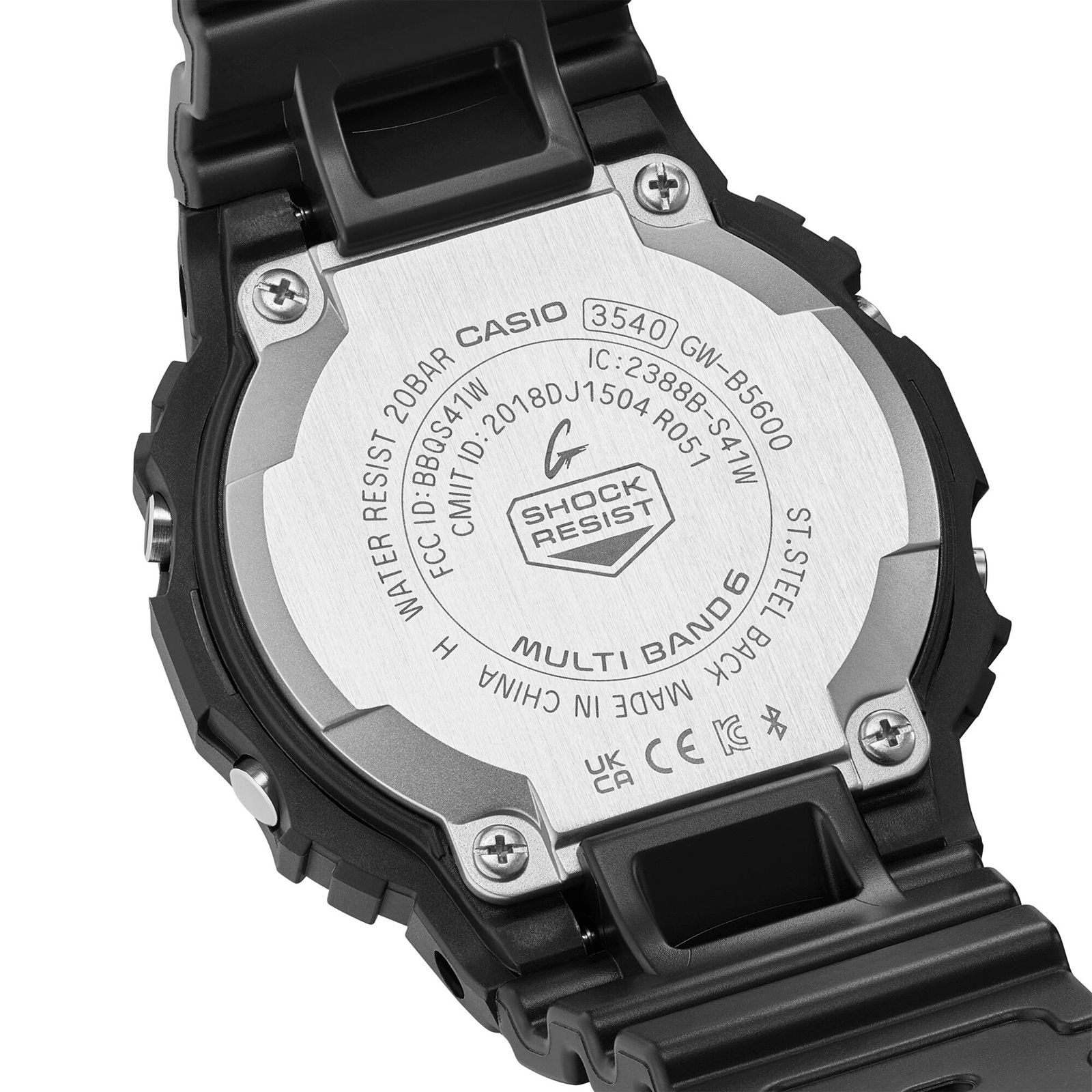 Reloj G-SHOCK GW-B5600CY-1D Resina Hombre Negro