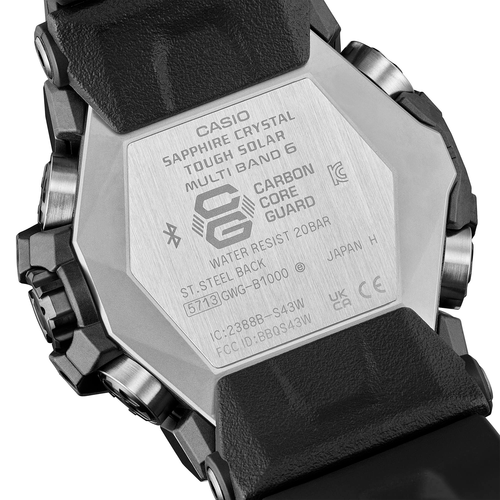 Reloj G-SHOCK GWG-B1000-1A Resina Hombre Negro