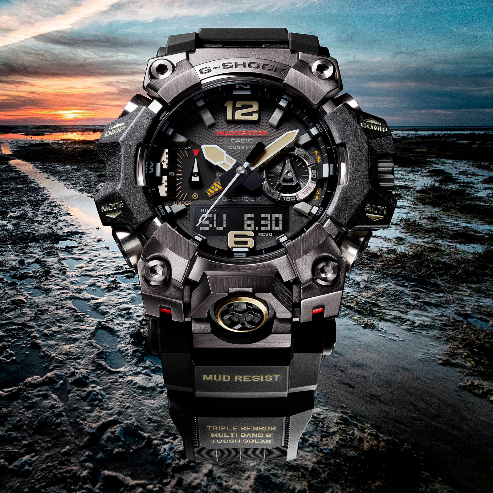 Reloj G-SHOCK GWG-B1000-1A Resina Hombre Negro