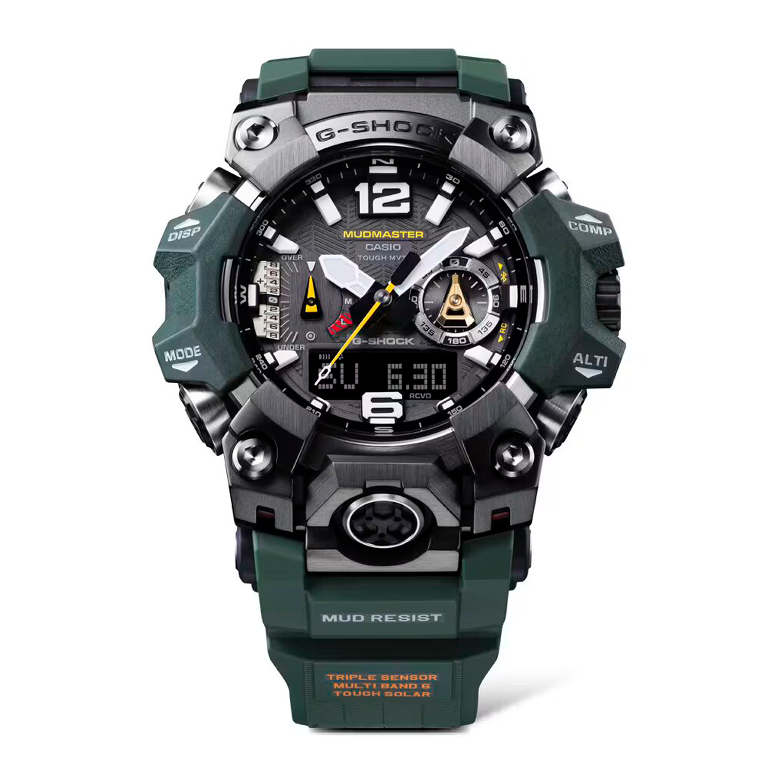 Reloj G-SHOCK GWG-B1000-3A Resina Hombre Verde