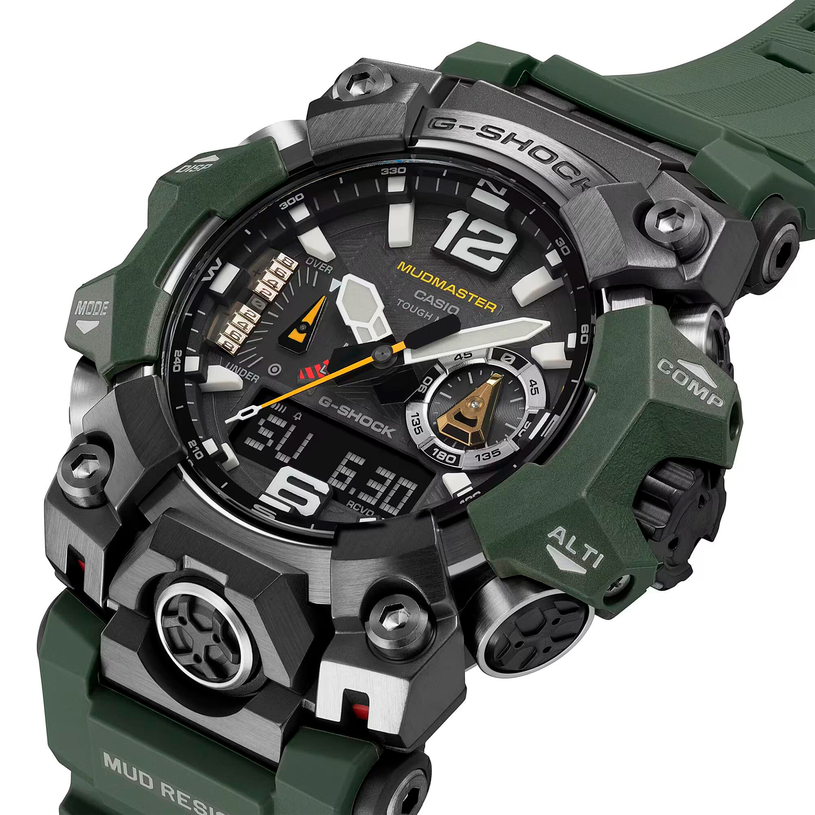 Reloj G-SHOCK GWG-B1000-3A Resina Hombre Verde