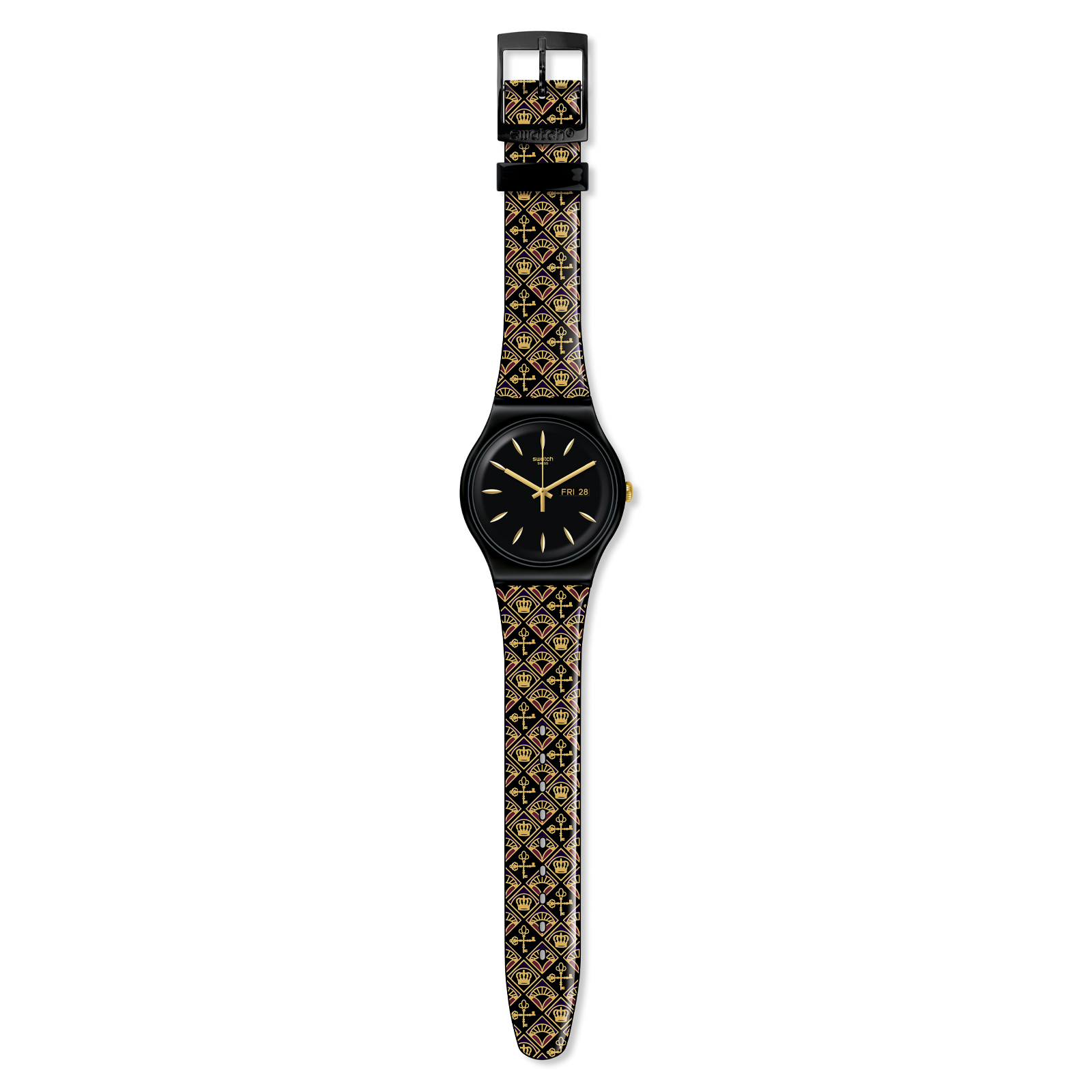 Reloj SWATCH ROYAL KEY SUOB730 Negro