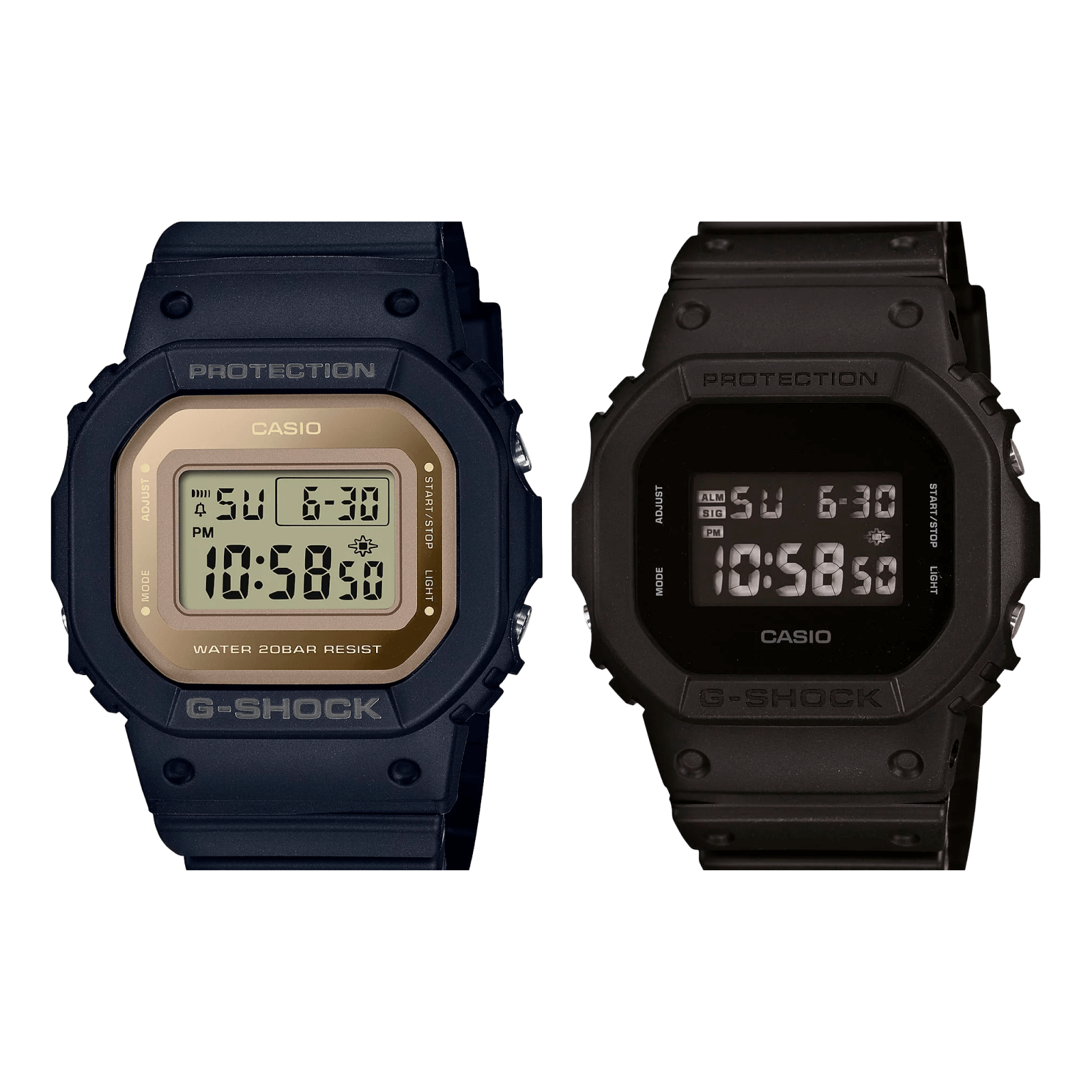 Combo reloj GMD-S5600 + DW-5600BB