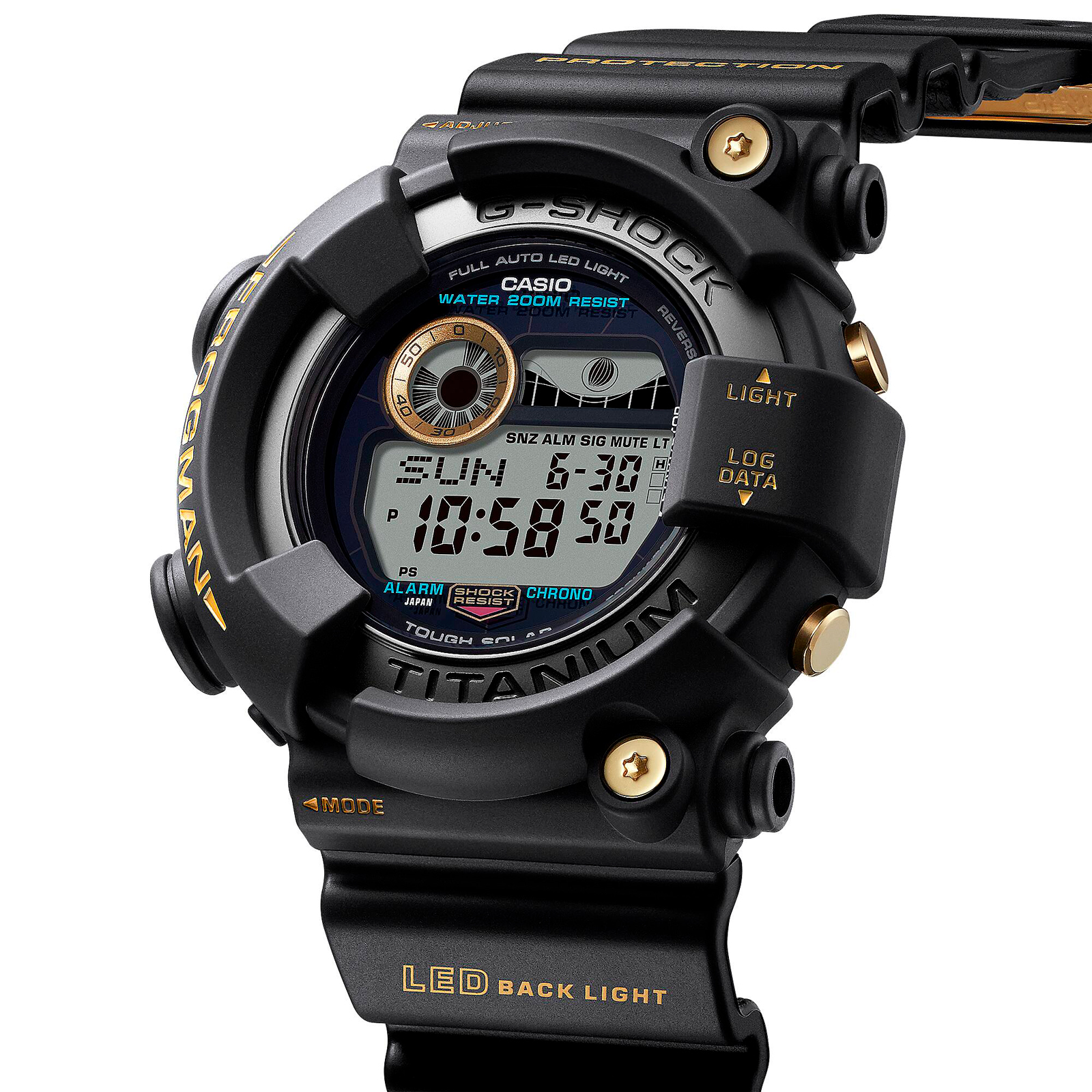 Reloj G-SHOCK GW-8230B-9A Titanio/Resina Hombre Negro