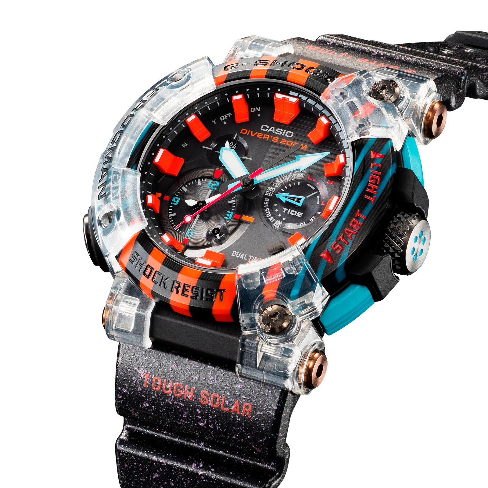 Reloj G-SHOCK GWF-A1000APF-1A Carbono/Resina Hombre Negro