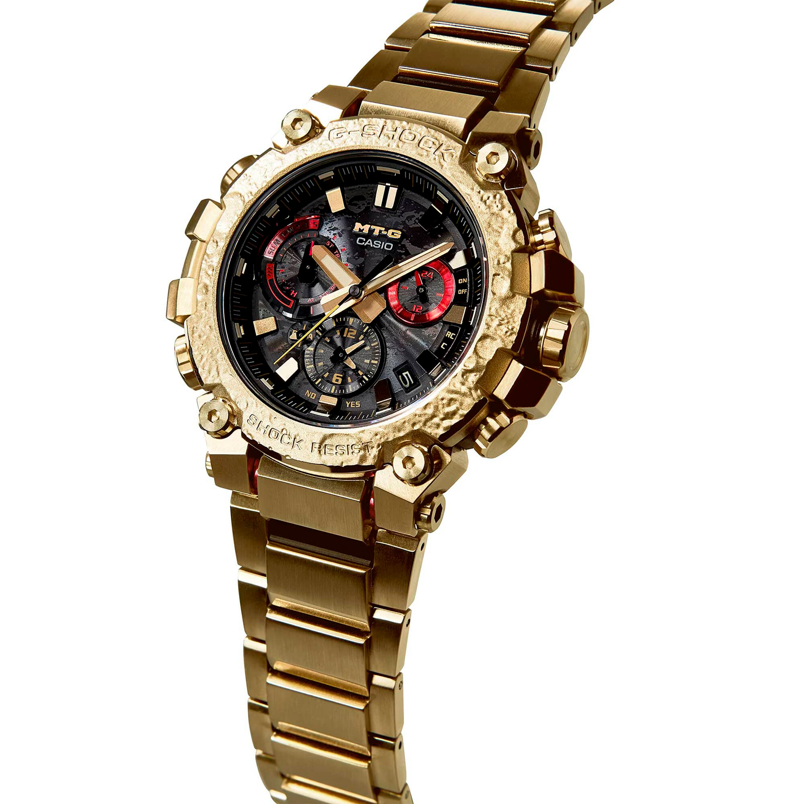 Reloj G-SHOCK MTG-B3000CX-9A Carbono/Acero Hombre Dorado