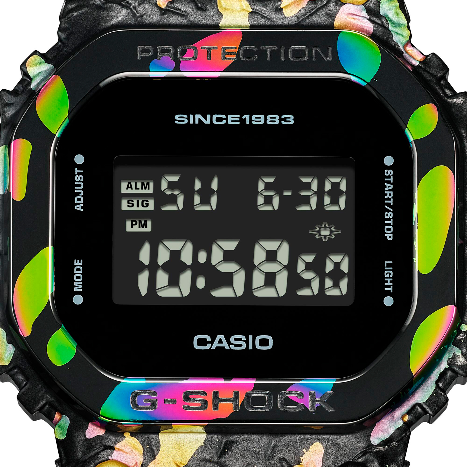 Reloj G-SHOCK GM-5640GEM-1D Resina/Acero Hombre Negro