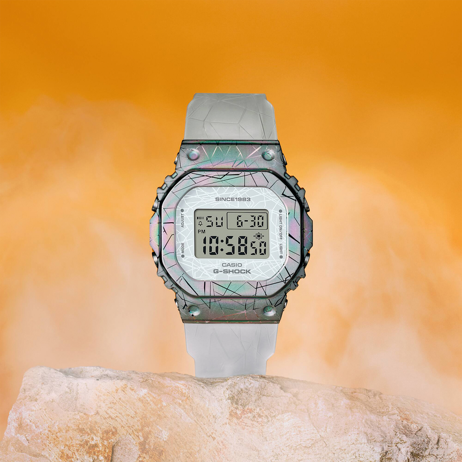 Reloj G-SHOCK GM-S5640GEM-7D Resina/Acero Mujer Plateado