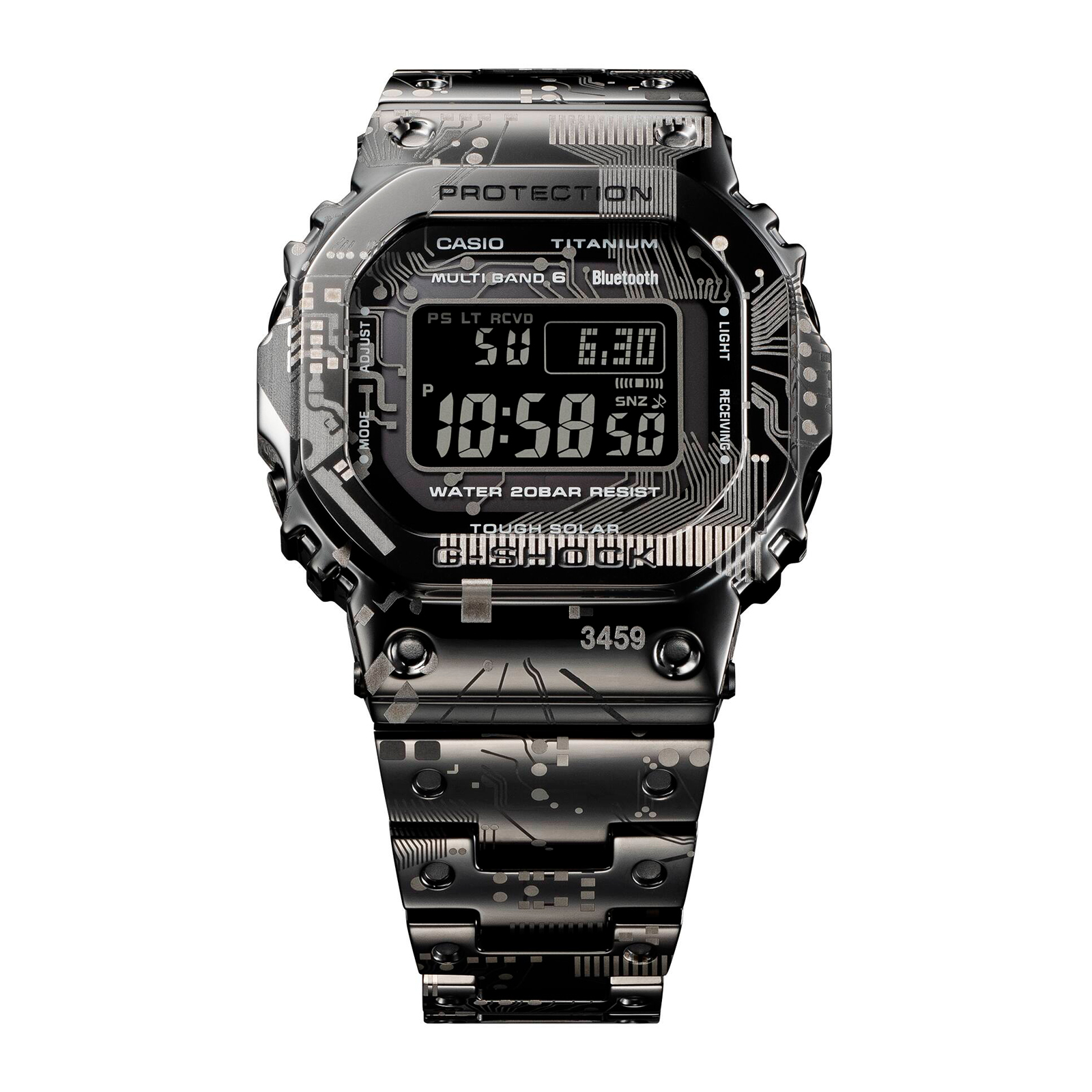 Reloj G-SHOCK GMW-B5000TCC-1D Titanio Hombre Negro