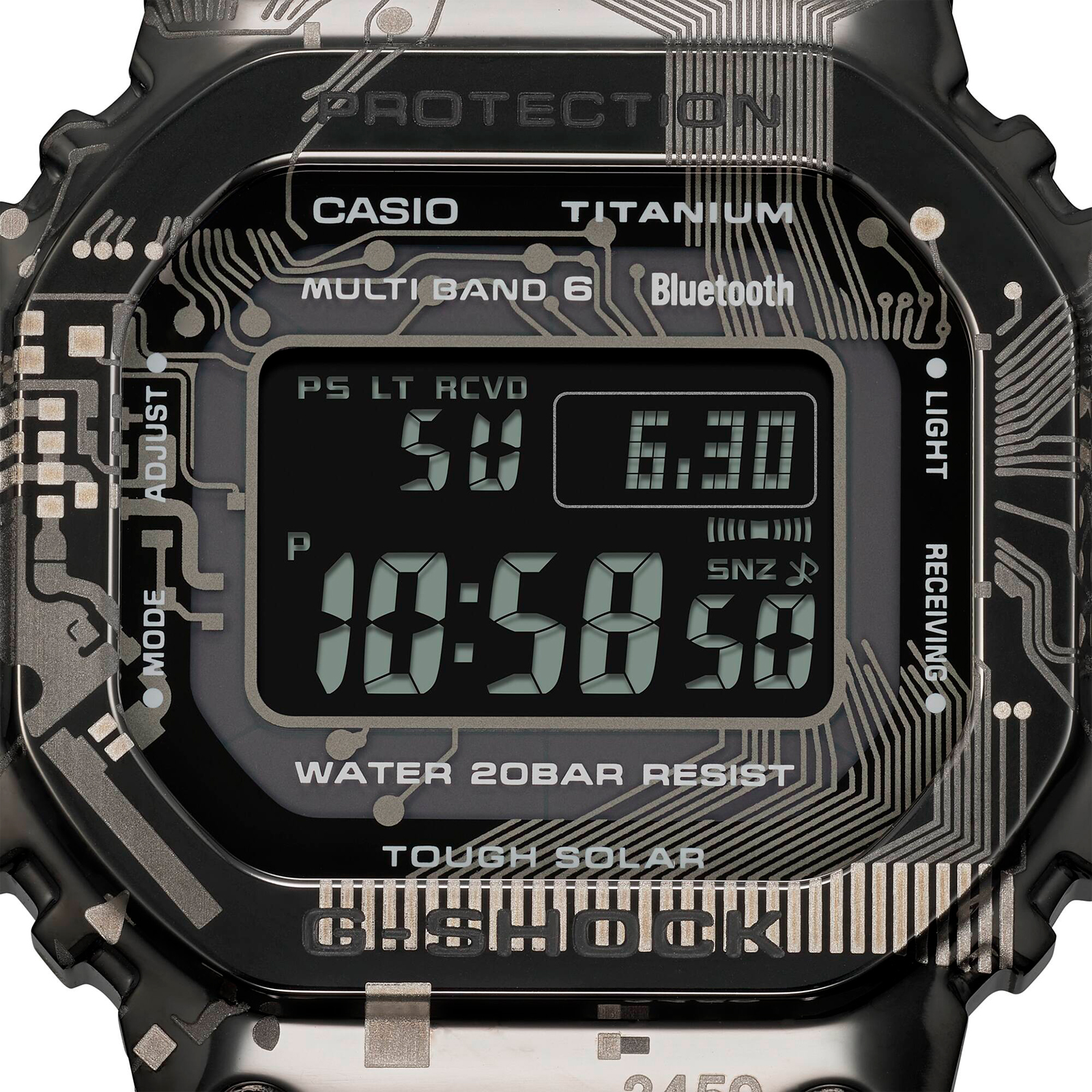 Reloj G-SHOCK GMW-B5000TCC-1D Titanio Hombre Negro