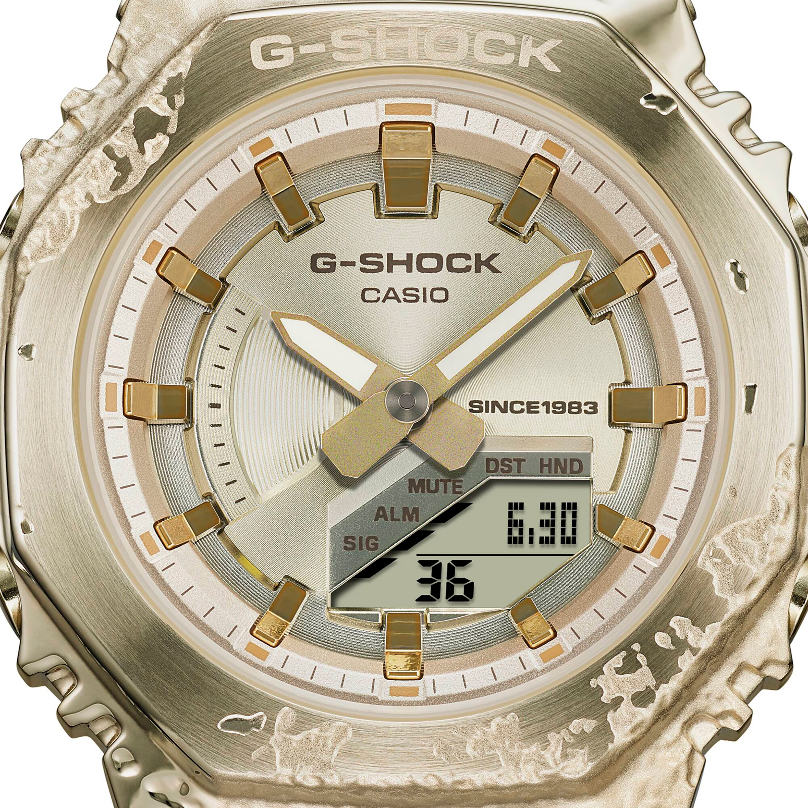 Reloj G-SHOCK GM-S2140GEM-9A Resina/Acero Mujer Dorado