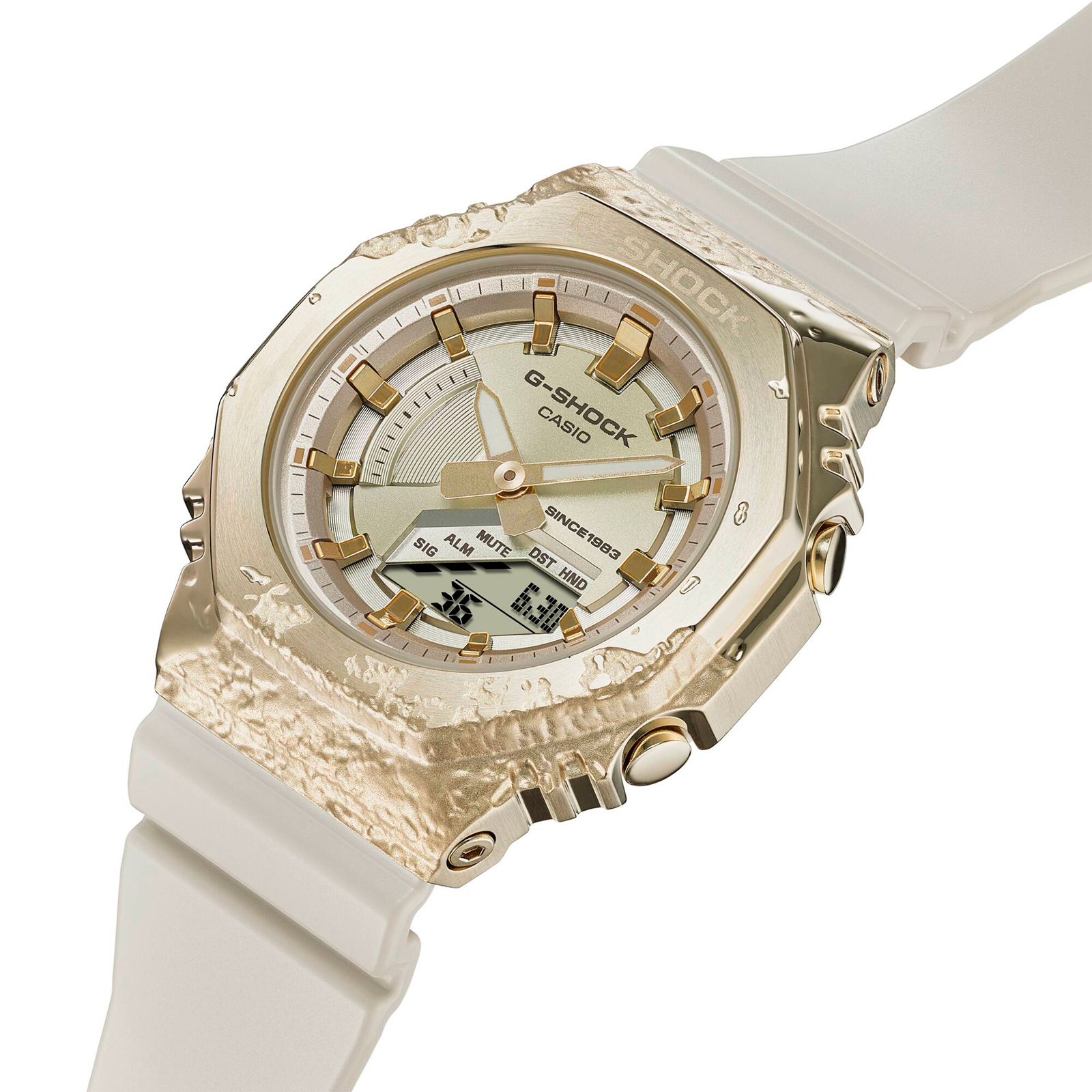 Reloj G-SHOCK GM-S2140GEM-9A Resina/Acero Mujer Dorado