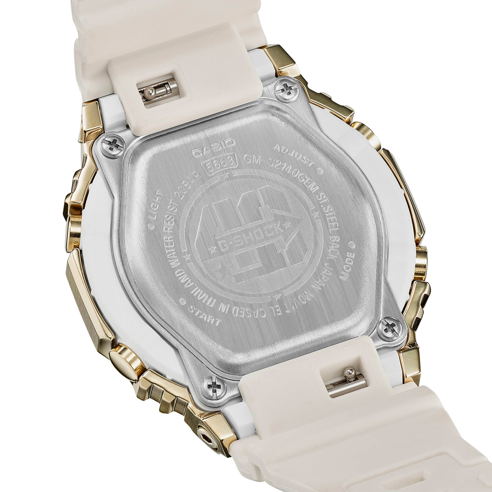 Reloj G-SHOCK GM-S2140GEM-9A Resina/Acero Mujer Dorado