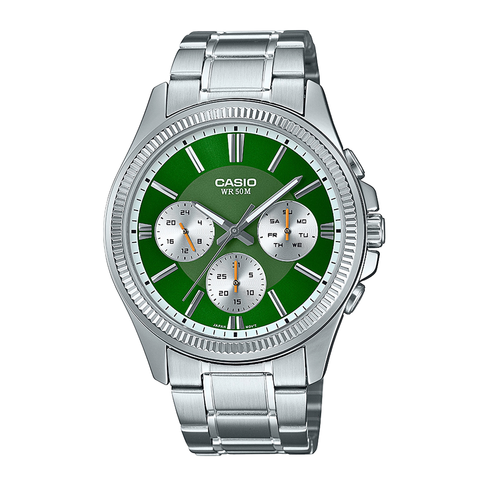 Reloj CASIO MTP-1375D-3A Acero Hombre Plateado