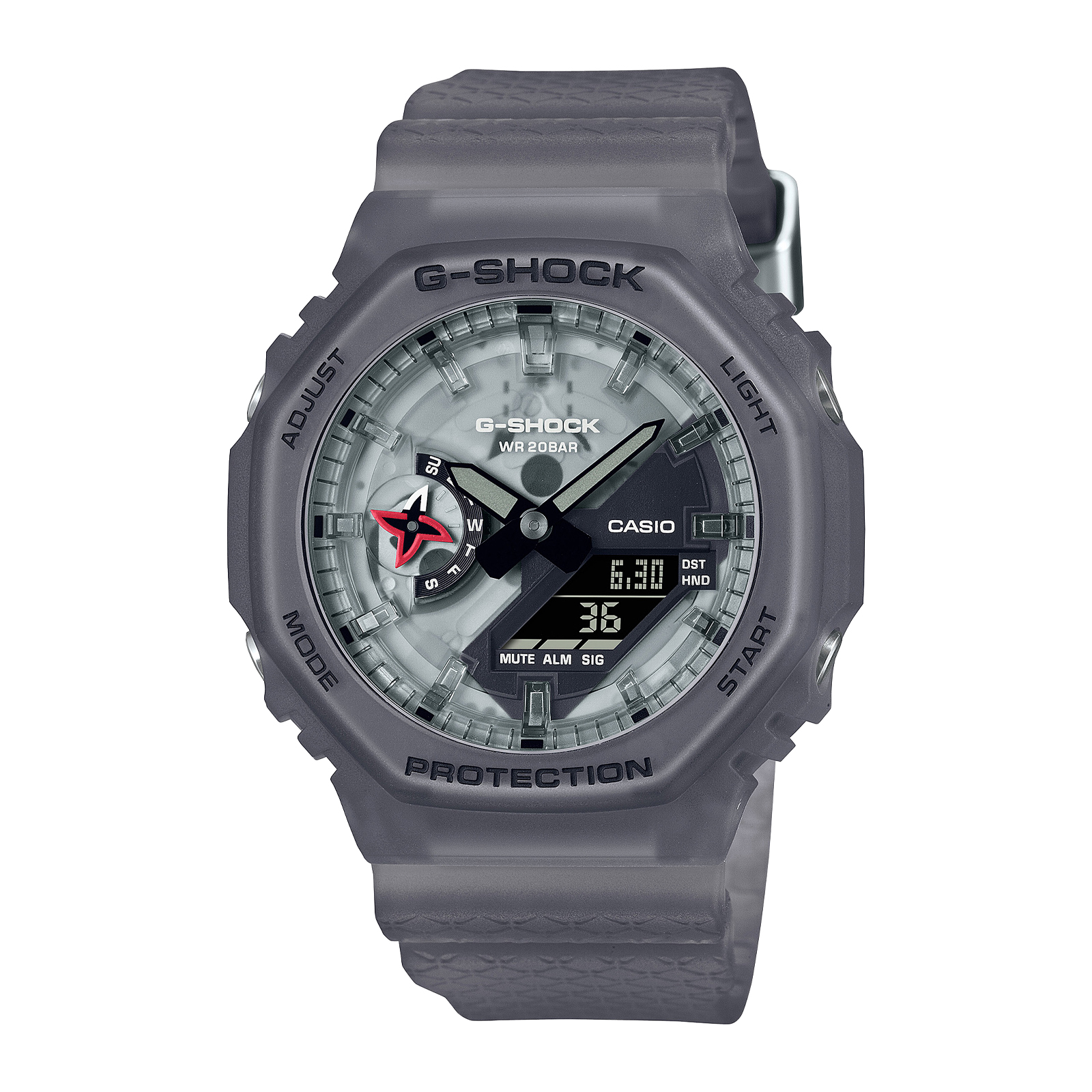 Reloj G-SHOCK GA-2100NNJ-8A Carbono/Resina Hombre Gris