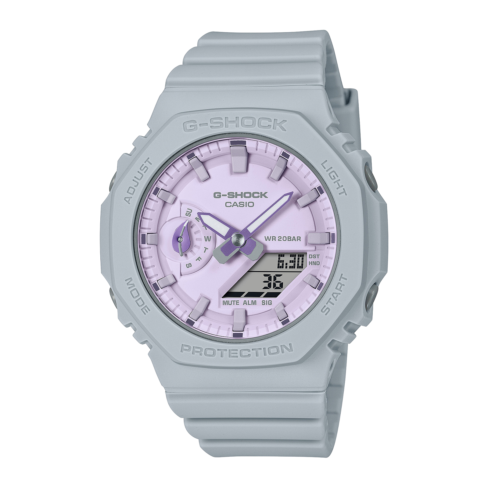 Reloj G-SHOCK GMA-S2100NC-8A Carbono/Resina Mujer Celeste