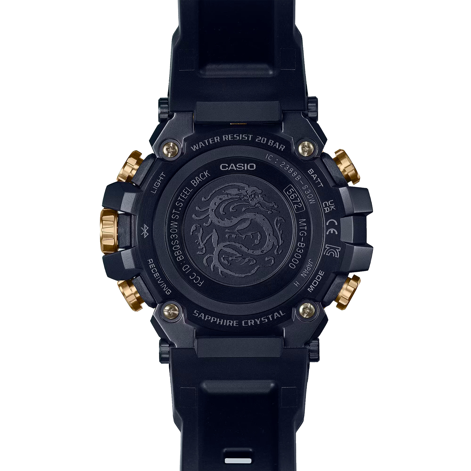 Reloj G-SHOCK MTG-B3000CXD-9A Carbono/Acero Hombre Dorado
