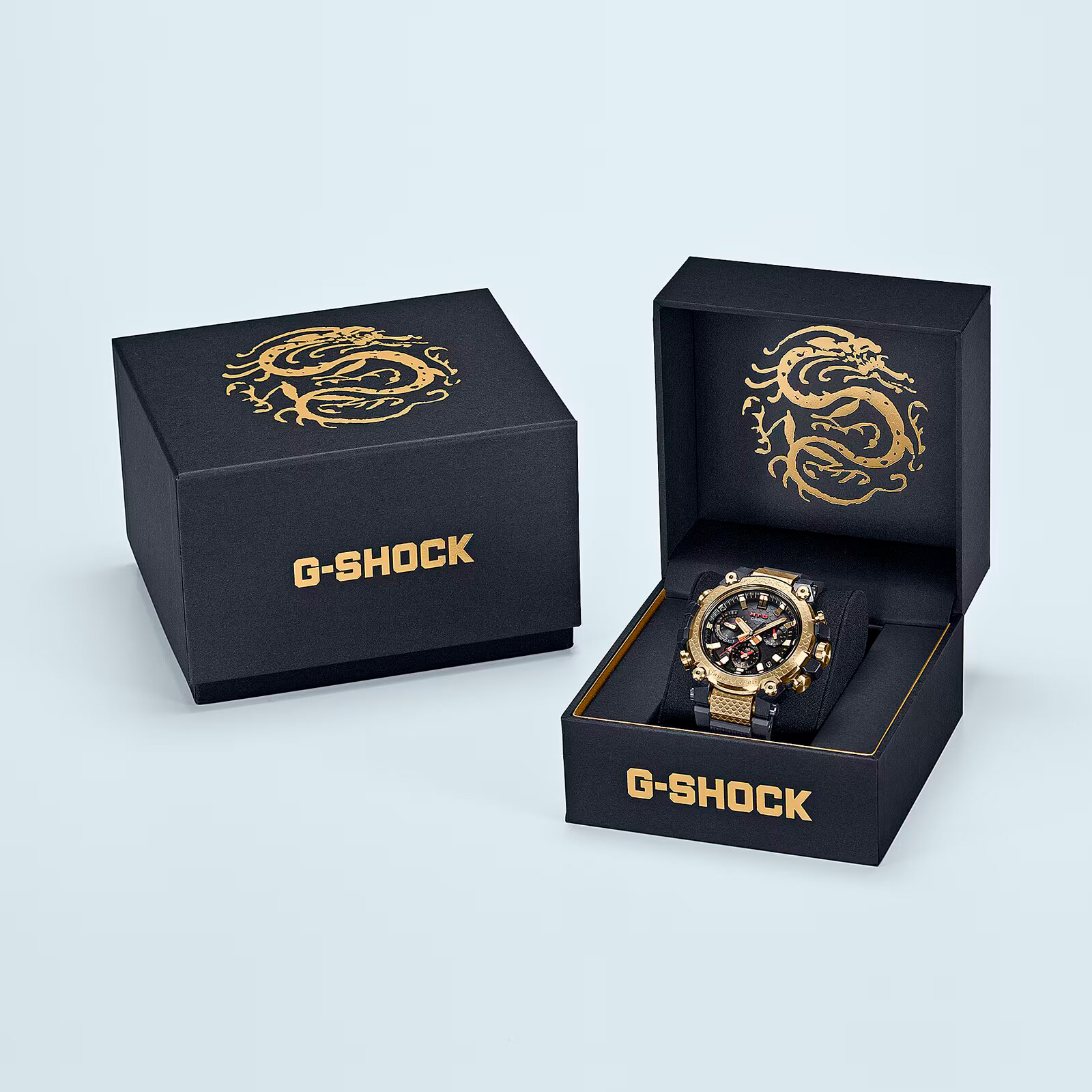 Reloj G-SHOCK MTG-B3000CXD-9A Carbono/Acero Hombre Dorado