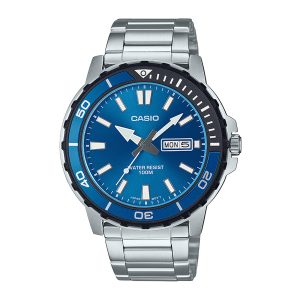 Reloj CASIO MTD-125D-2A1 Acero Hombre Plateado