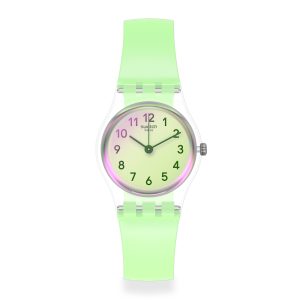 Reloj SWATCH CASUAL GREEN LK397 Transparente