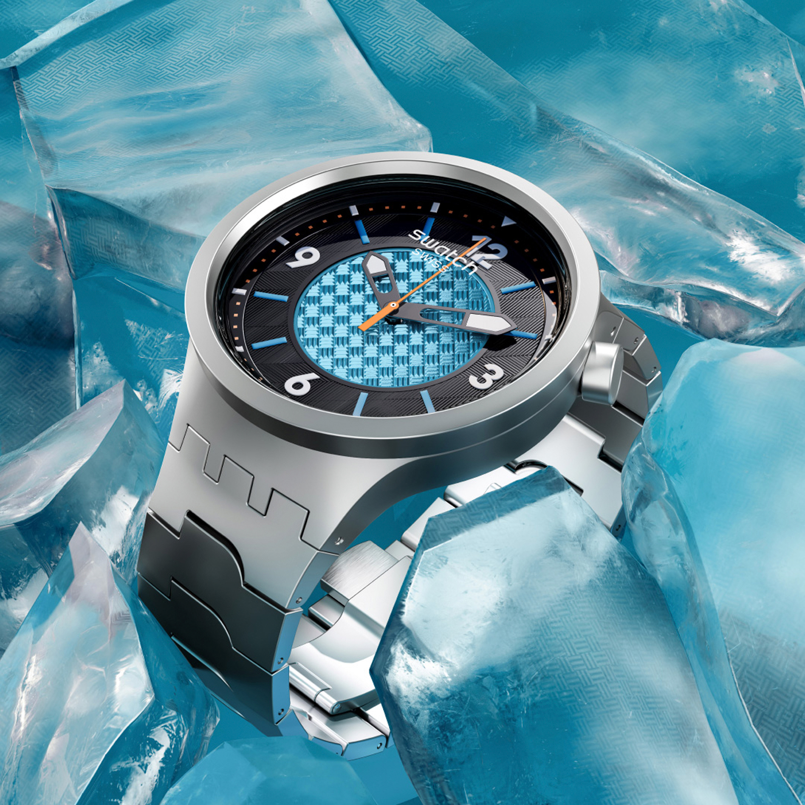 Reloj SWATCH FROSTBLOOM SB07S116G Gris