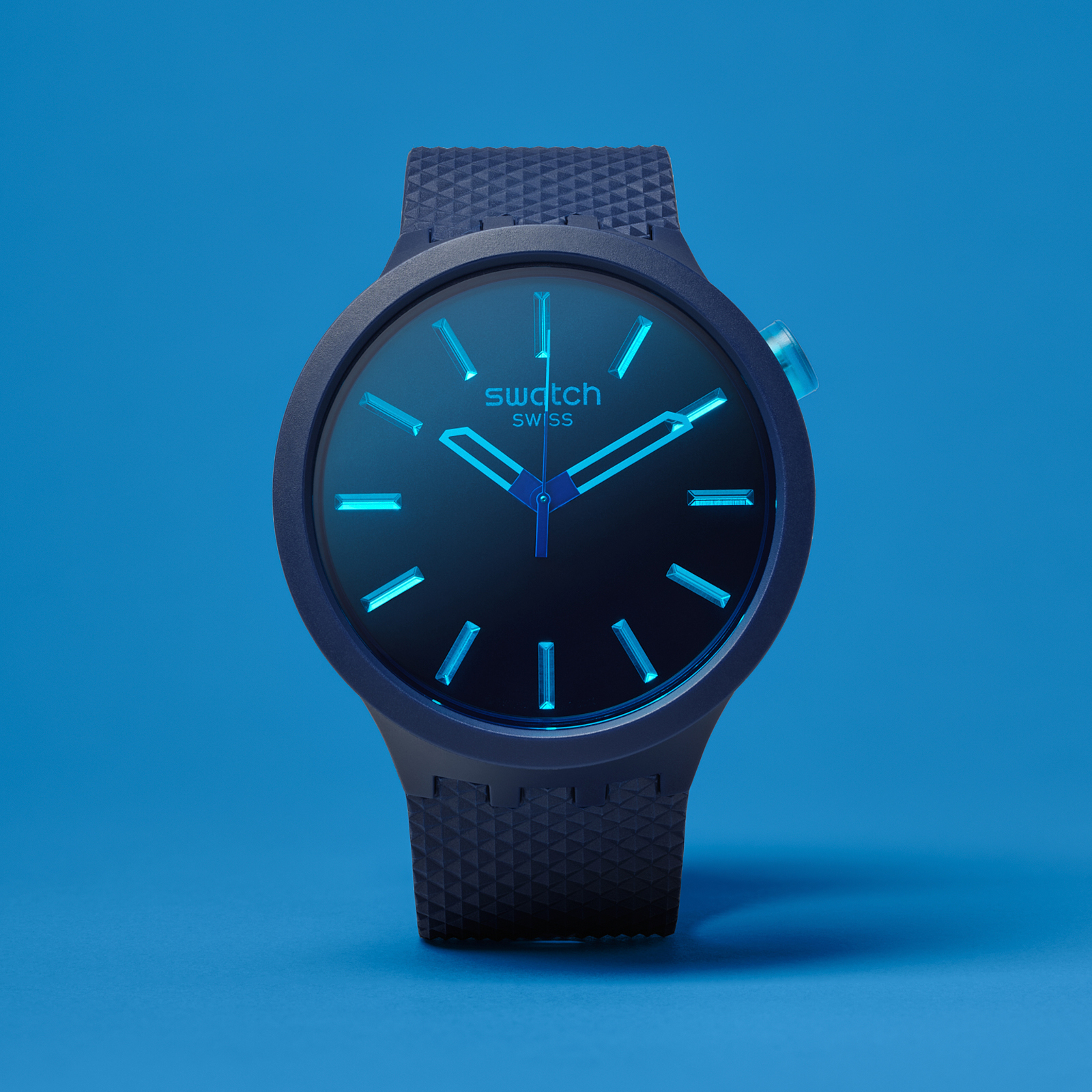 Reloj SWATCH INDIGO GLOW SB05N113 Azul