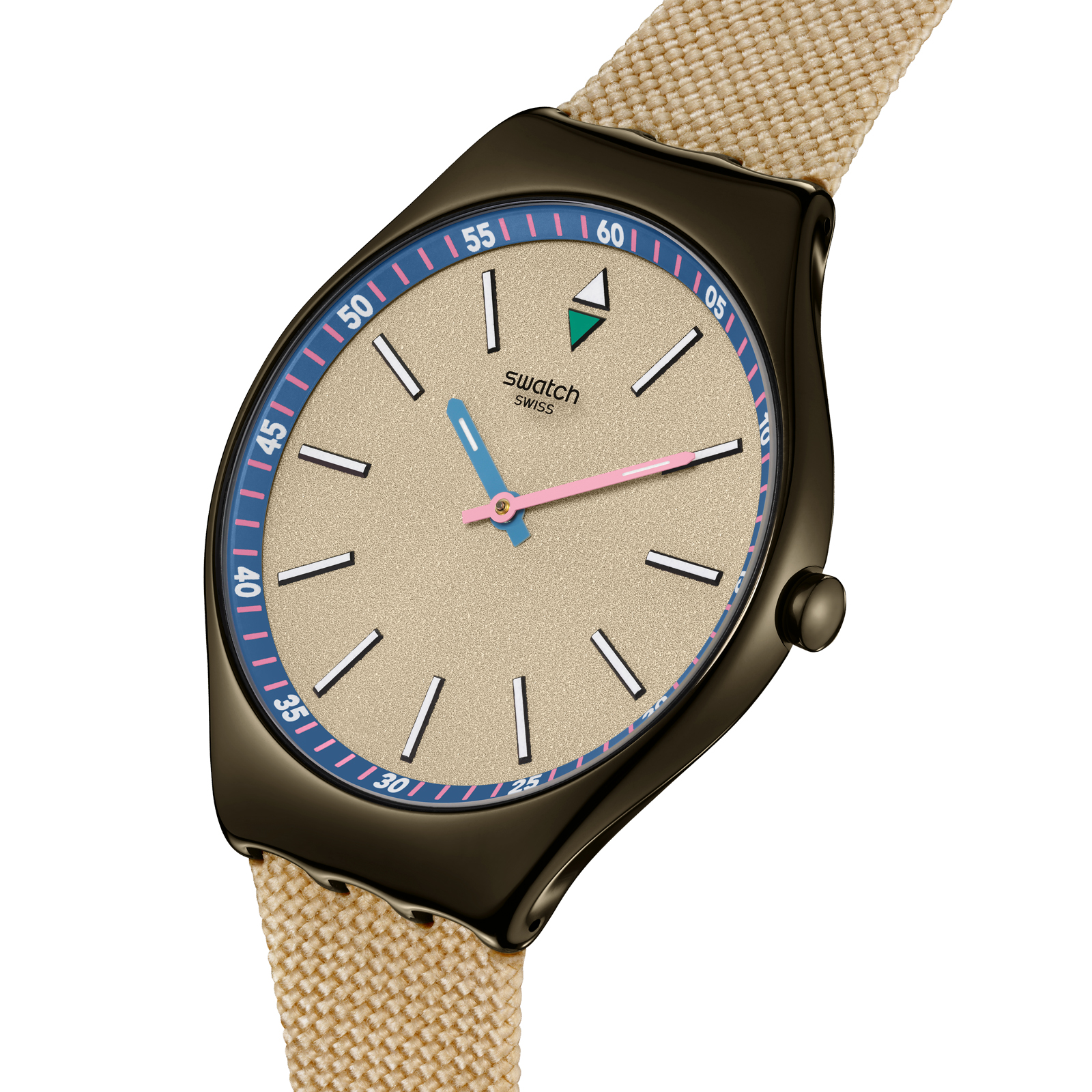 Reloj SWATCH SUNBAKED SANDSTONE SYXM100 Negro