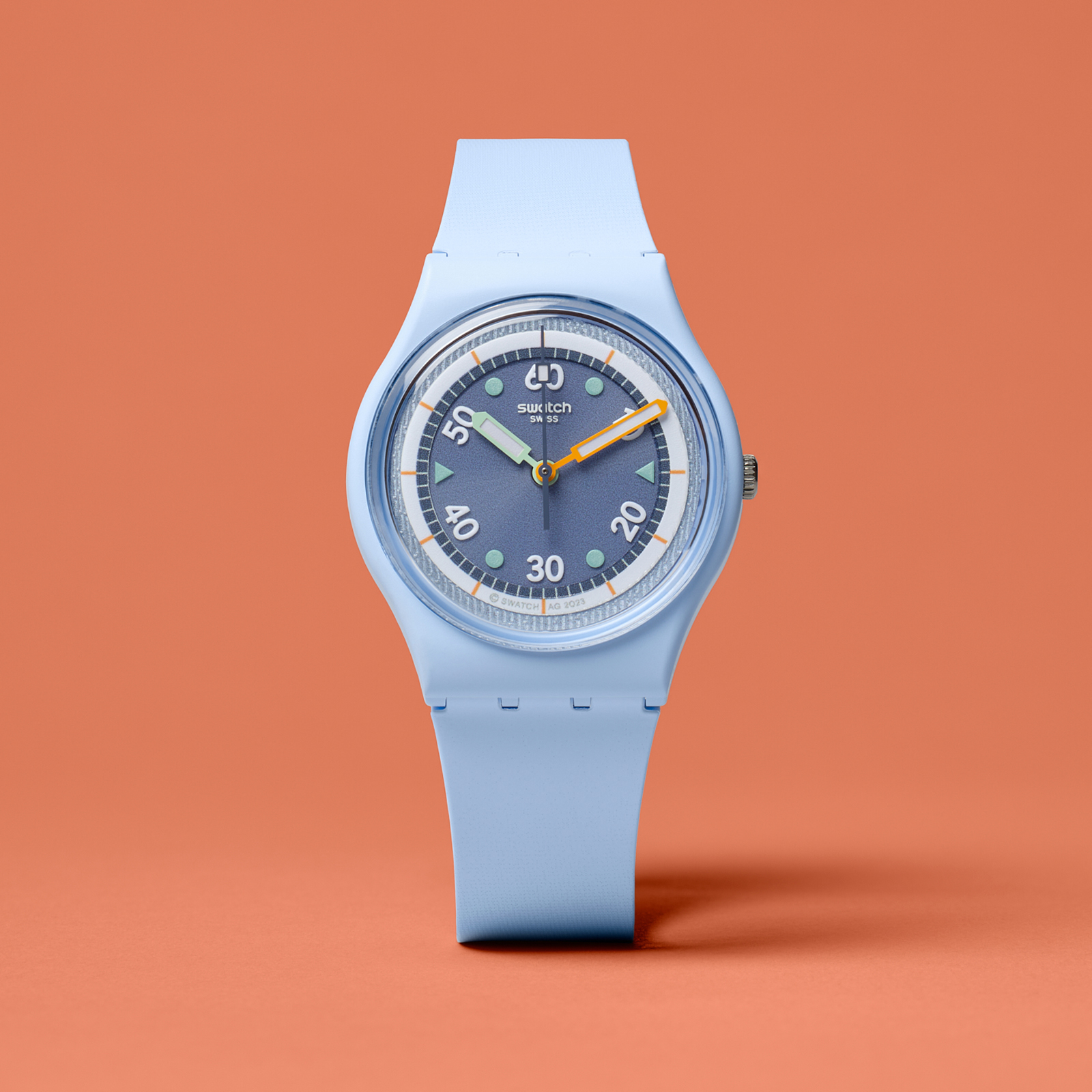 Reloj SWATCH FROZEN WATERFALL SO31L100 Azul