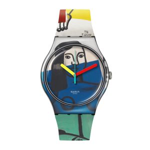 Reloj SWATCH LEGER’S TWO WOMEN HOLDING FLOWERS SUOZ363 Multicolor