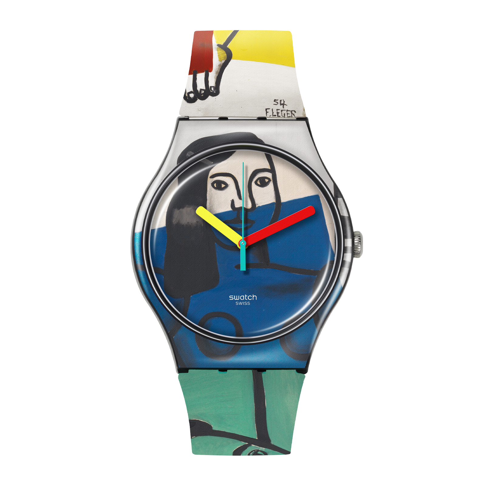 Reloj SWATCH LEGER’S TWO WOMEN HOLDING FLOWERS SUOZ363 Multicolor