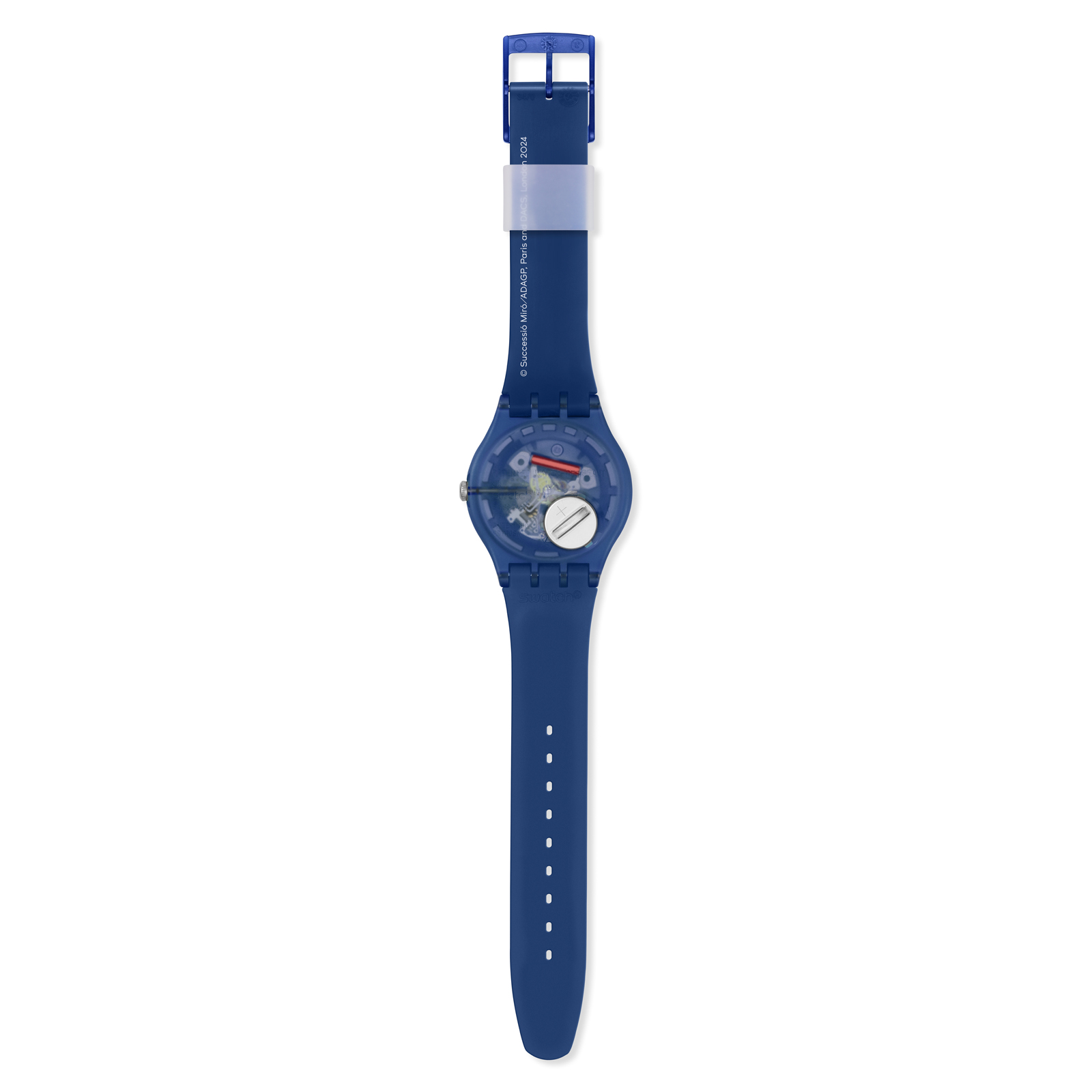 Reloj SWATCH MIRO’S WOMEN & BIRD IN THE MOONLIGHT SO29Z136 Azul