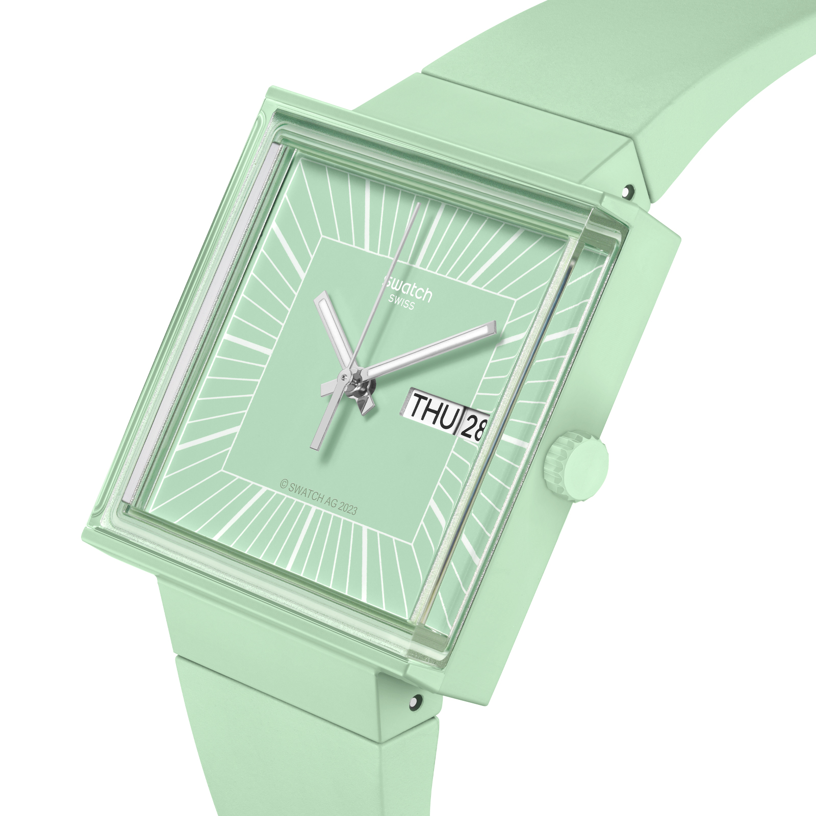 Reloj SWATCH WHAT IF…MINT? SO34G701 Verde