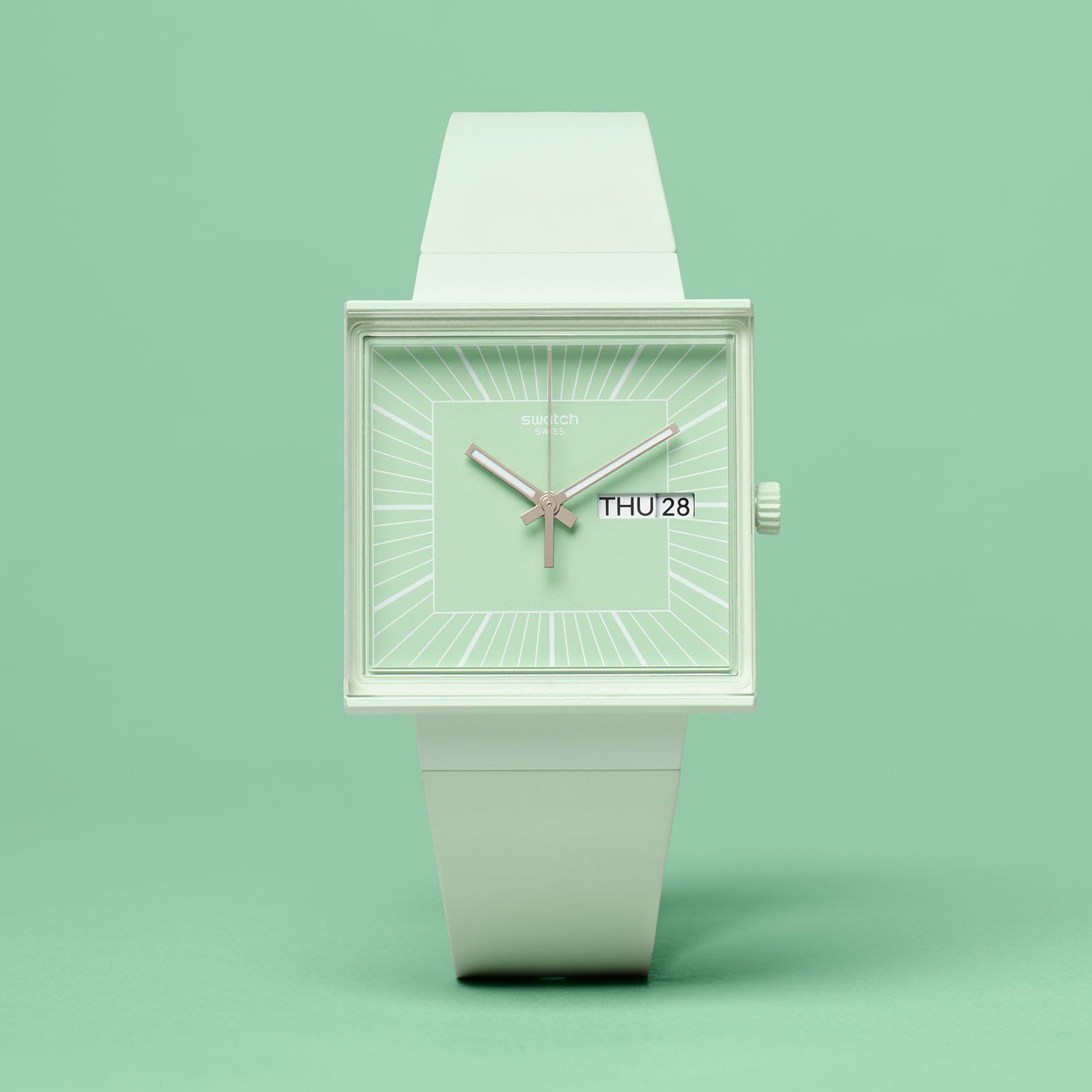 Reloj SWATCH WHAT IF…MINT? SO34G701 Verde
