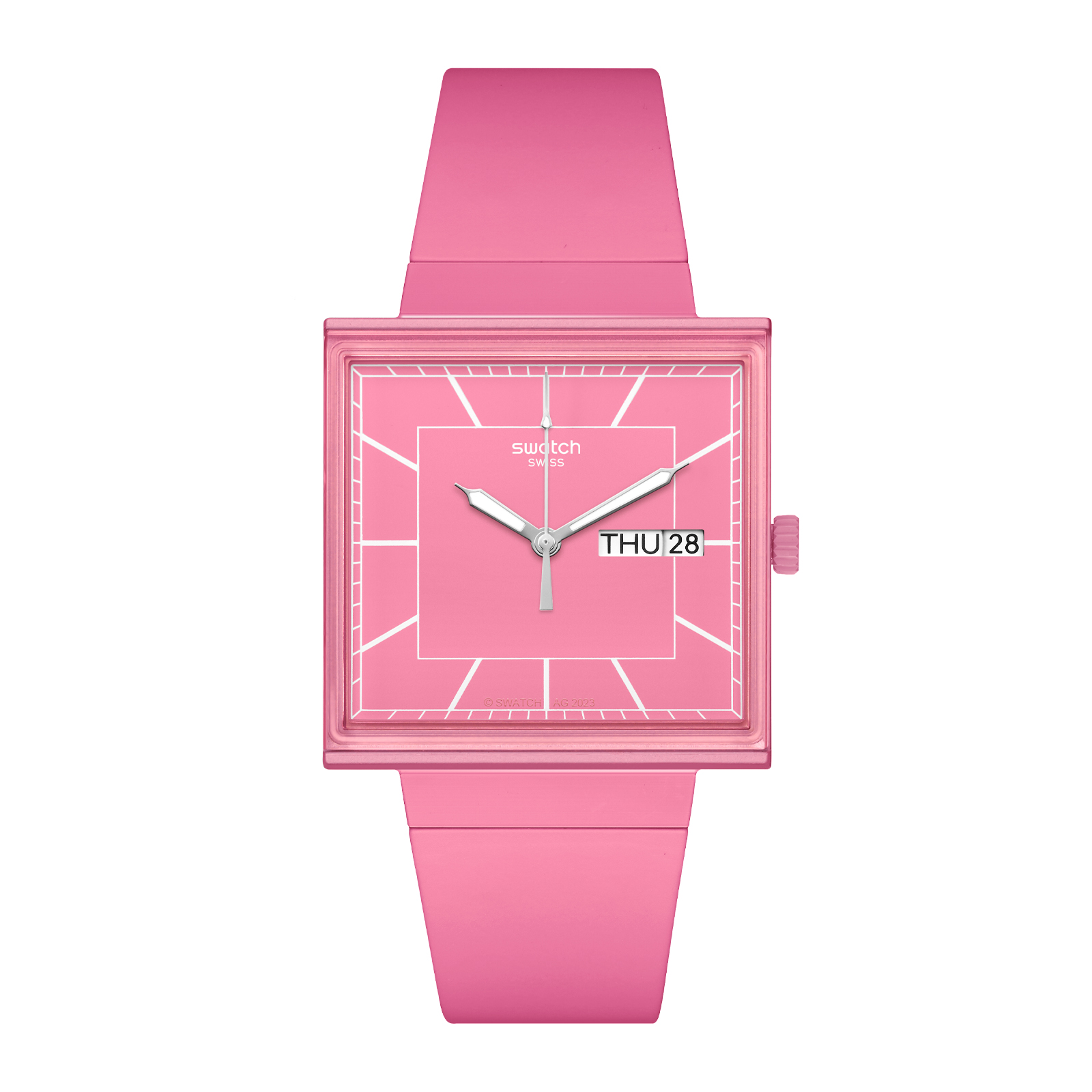 Reloj SWATCH WHAT IF…ROSE? SO34P700 Rosado