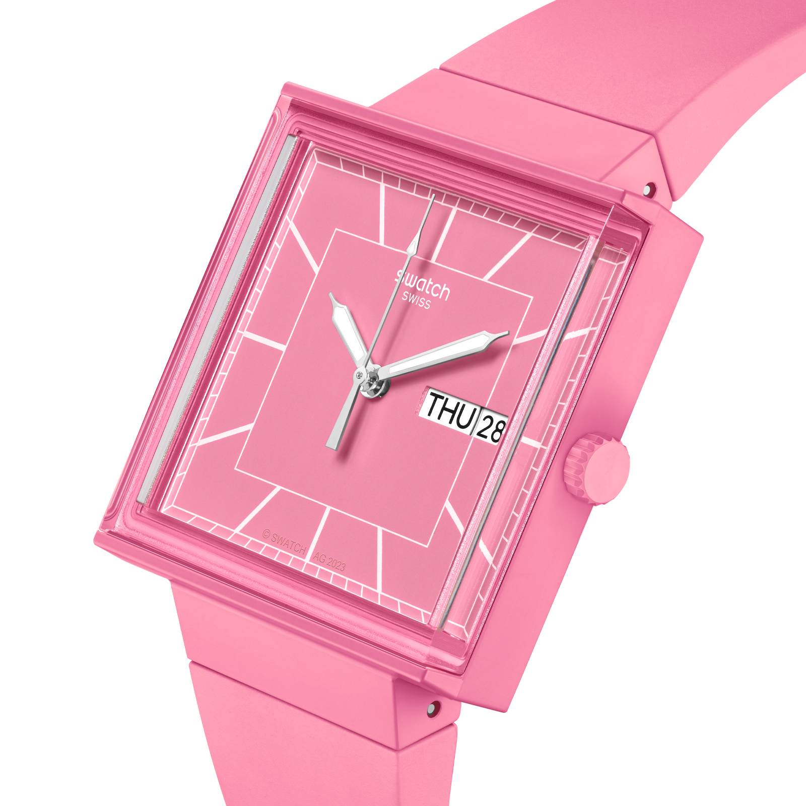 Reloj SWATCH WHAT IF…ROSE? SO34P700 Rosado