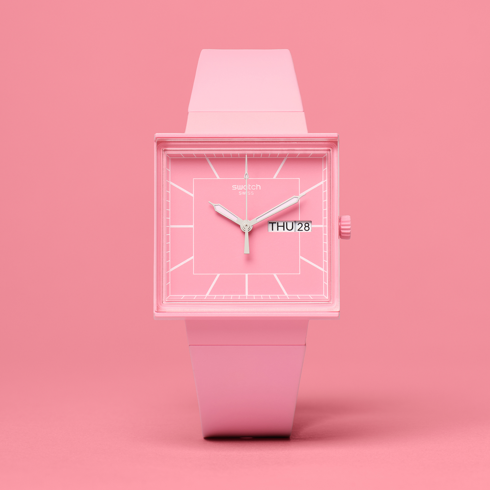 Reloj SWATCH WHAT IF…ROSE? SO34P700 Rosado