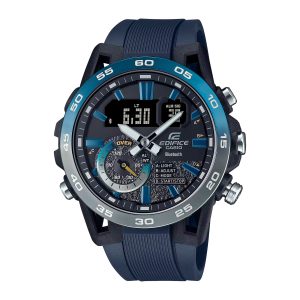 Reloj EDIFICE ECB-40NP-1A Carbono/Acero Hombre Negro