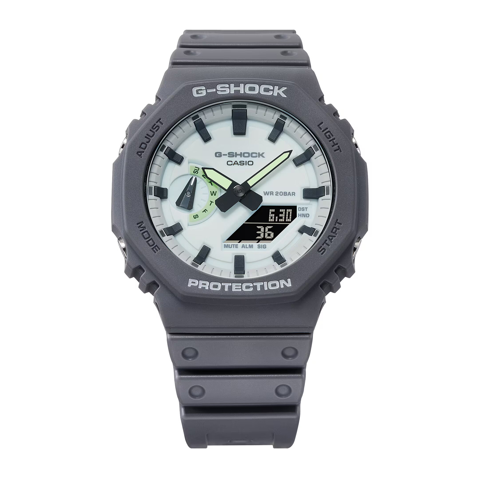 Reloj G-SHOCK GA-2100HD-8A Carbono/Acero Hombre Gris