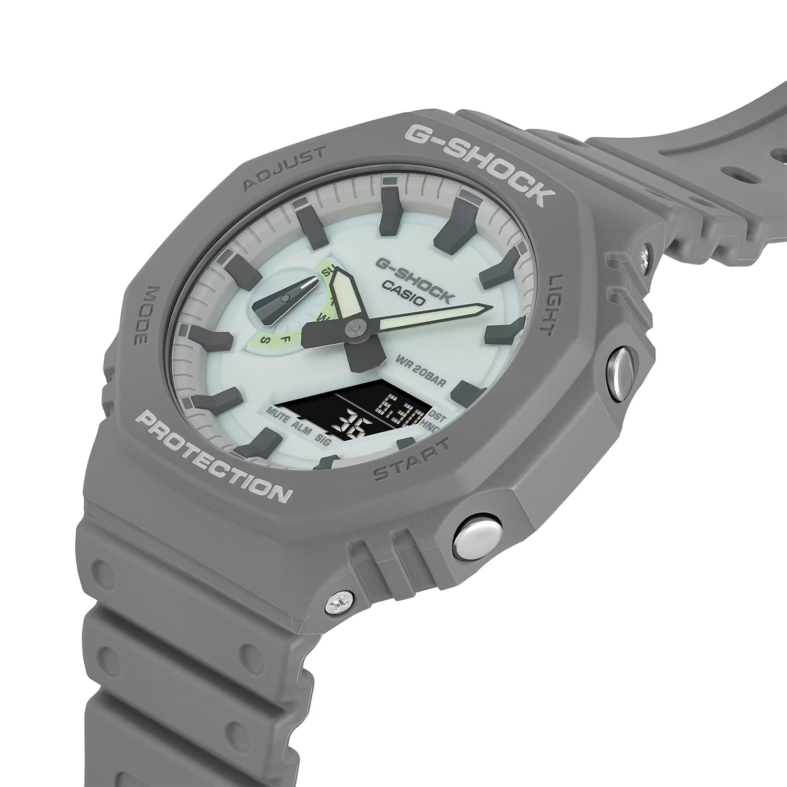 Reloj G-SHOCK GA-2100HD-8A Carbono/Acero Hombre Gris