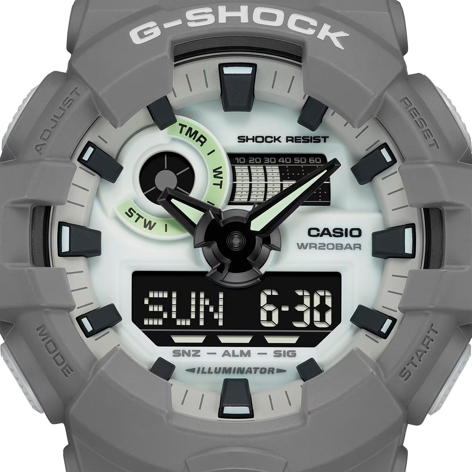 Reloj G-SHOCK GA-700HD-8A Resina Hombre Gris