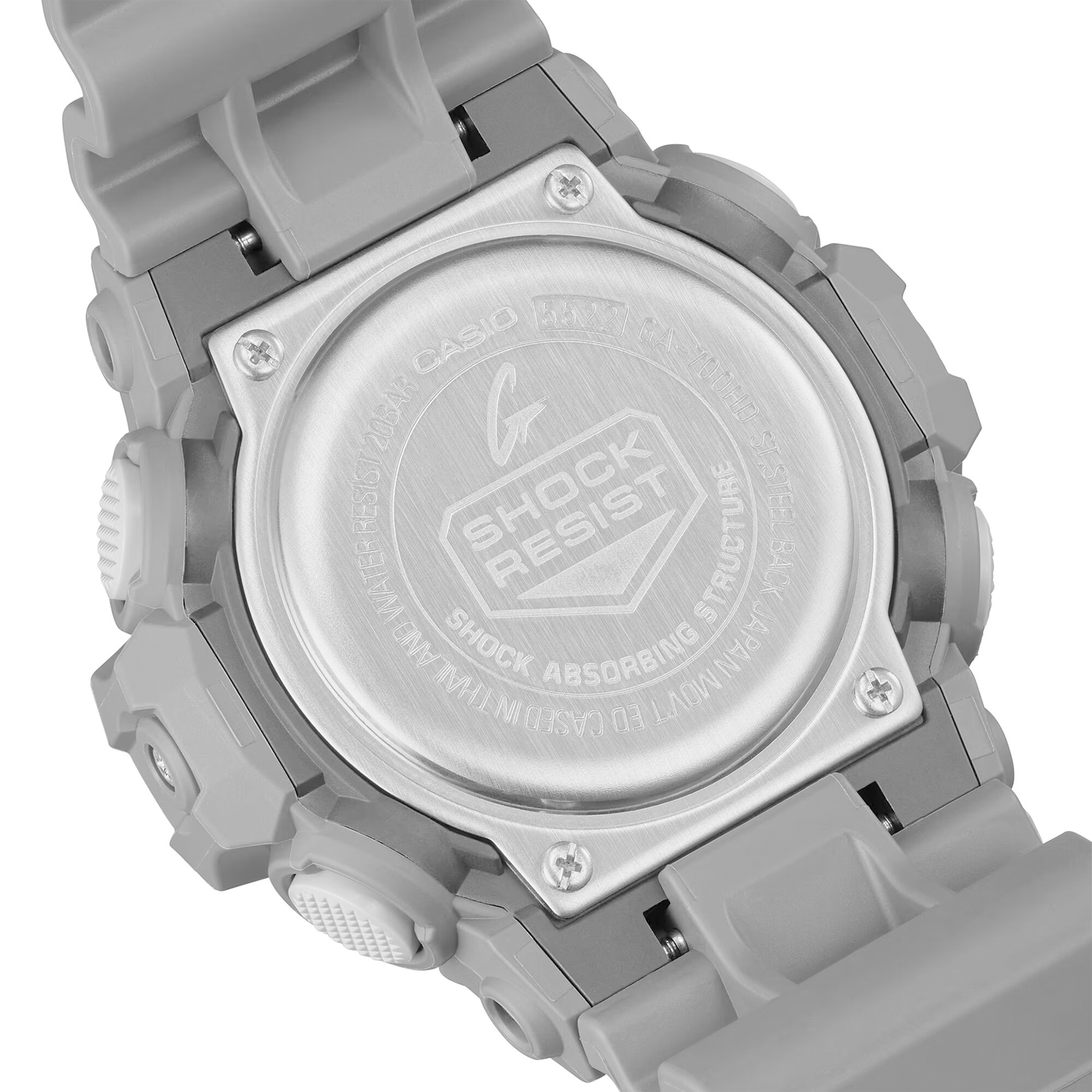 Reloj G-SHOCK GA-700HD-8A Resina Hombre Gris