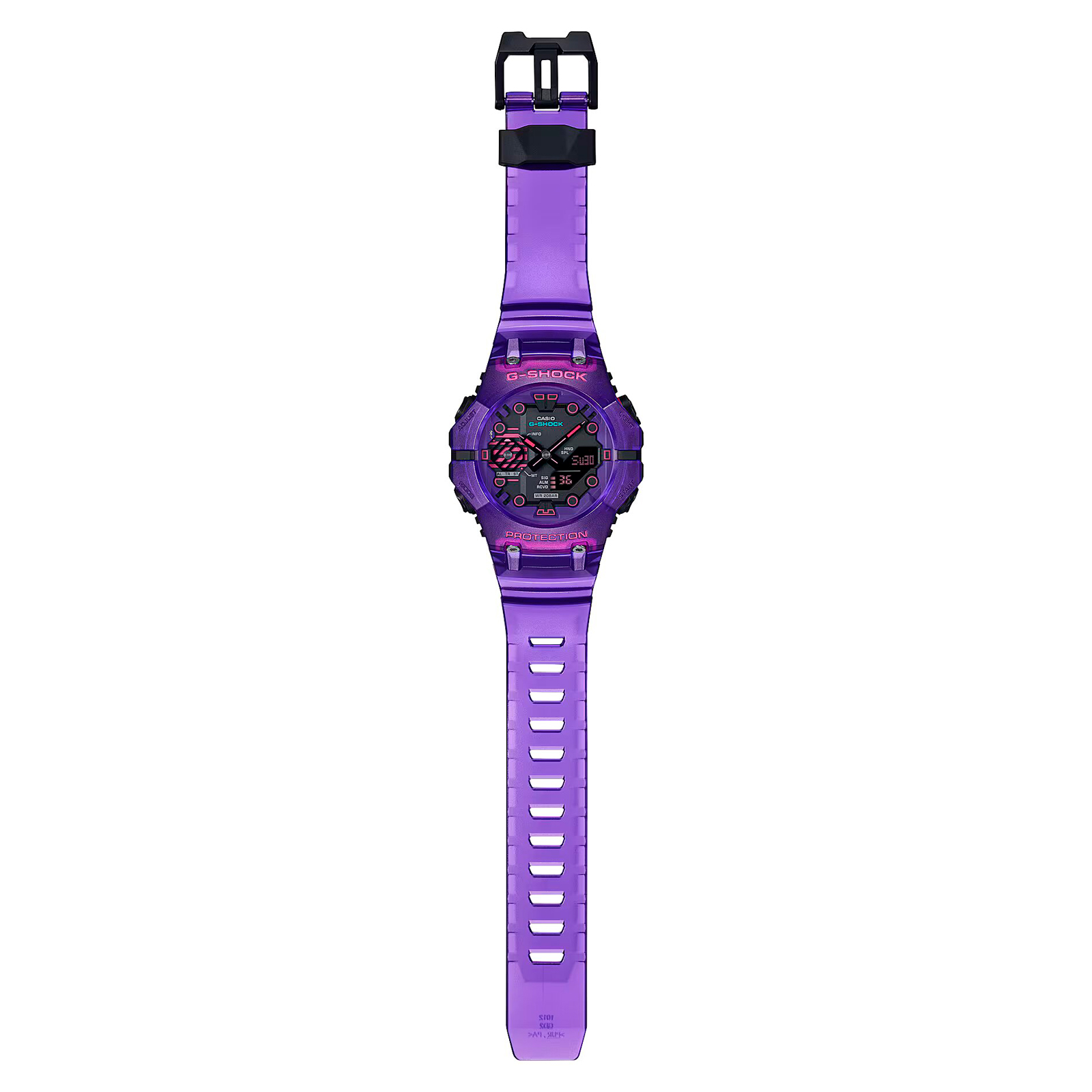 Reloj G-SHOCK GA-B001CBRS-6A Carbono/Resina Hombre Purpura