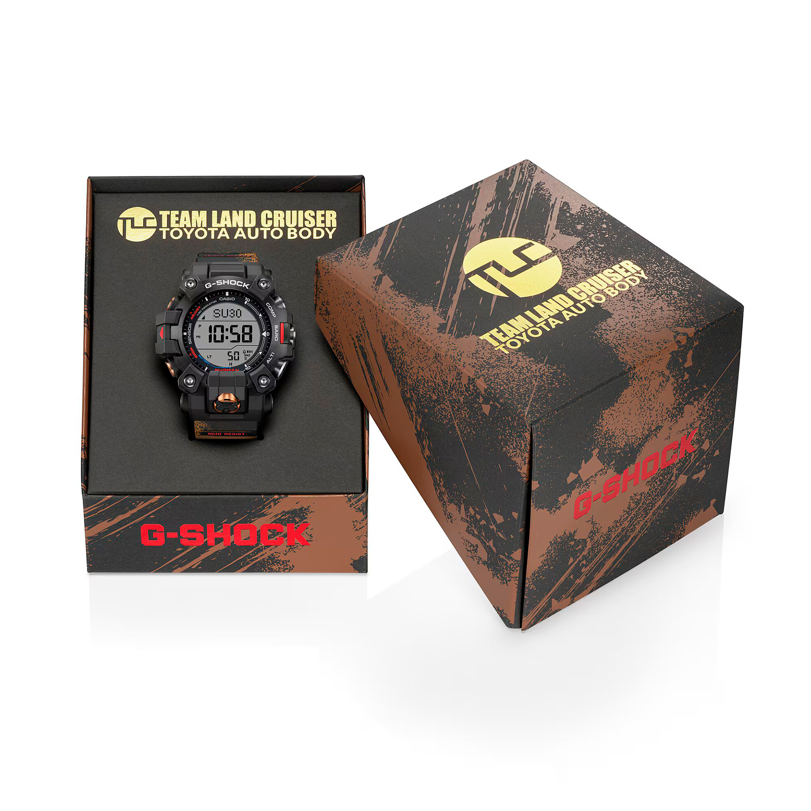 Reloj G-SHOCK GW-9500TLC-1D Resina/Acero Hombre Negro