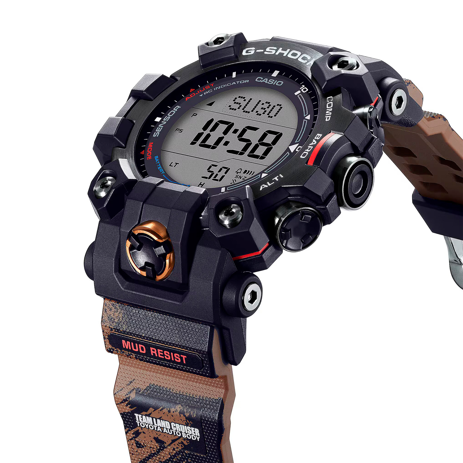 Reloj G-SHOCK GW-9500TLC-1D Resina/Acero Hombre Negro